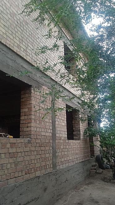 Дома: Аска таш где рынок сары озон. Продаётся недостроенный кирпичный дом с — 3