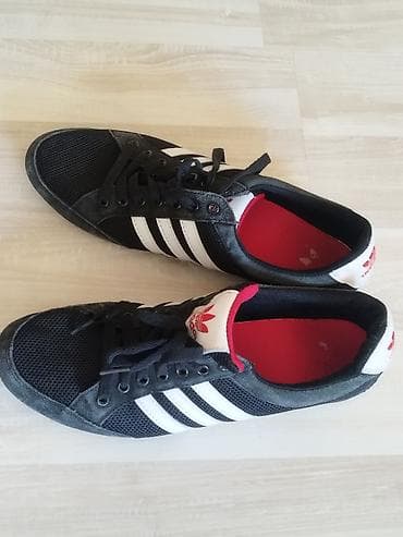 nike tempo: Мужские кроссовки, 44, Adidas Originals, Б/у, цвет - Черный — 1