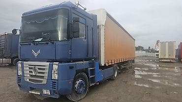 Транспорт: Тягач, Renault, 2003 г., Тентованный — 4