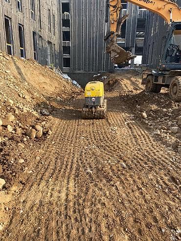 трамбовка каток: Трамбовка грунта Каток 83 см. ширина трамбовка Траншейный каток — 6