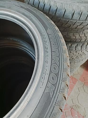 бир: Шиналар 235 / 55 / R 18, Кыш, Комплект, Жеңил унаалар, Корея, Hankook — 1