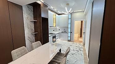 4 bedroom: 3 комнаты, 103 м², Элитка, 8 этаж, Дизайнерский ремонт — 1