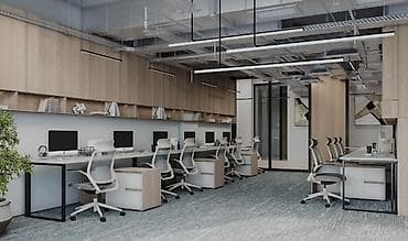 участ: Продажа офисов 53 м², С ремонтом, С мебелью, Многоэтажное здание, 3 этаж — 4