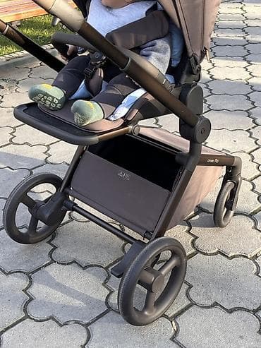 easywalker charley: Коляска, цвет - Коричневый, Б/у — 10