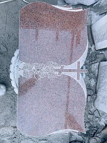 оформление той: Изготовление табличек, Изготовление памятников, Облицовка надгробий | Гранит, Габбро | Оформление, Установка — 8