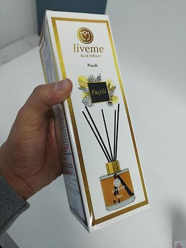 Аромадиффузор для дома Liveme, Турция. Объем 120 мл. Аромат: Paçuli —