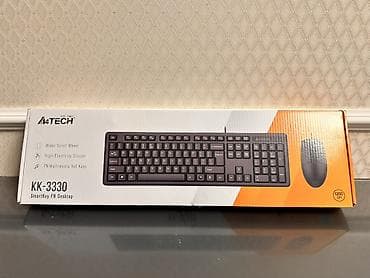 Клавиатура, A4Tech, Мембранная, Проводное подключение, Размер: 100%