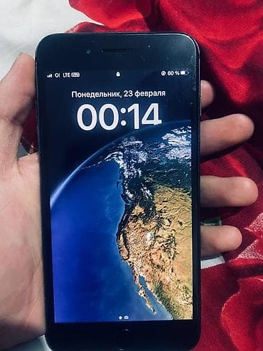 line 6: IPhone 8 Plus, Б/у, 256 ГБ, Черный, 100 % — 1