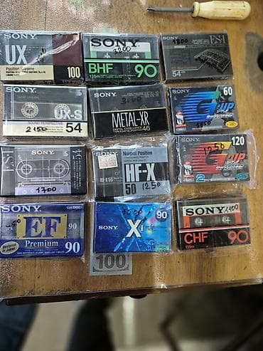 аудио касеты: Аудиокассеты 46–120 минут: большой выбор редких и классических моделей — 1