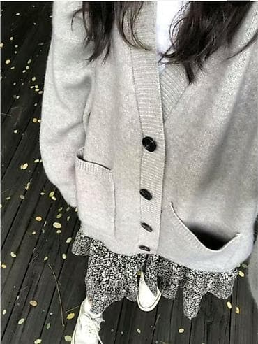 Кардиган новый. размеры с,м,л. цвета: серый, чёрный