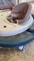 подножка для второго ребёнка: Детские ходунки с круглой опорной рамой. Особенности: - Круглая база — 4