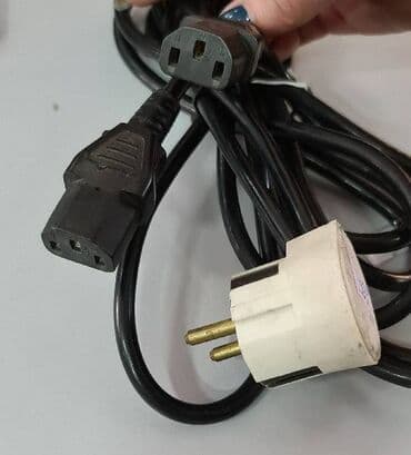 шнур для блока питания компьютера: Кабель питания на два системных блока, сечение 3 х длина — 2