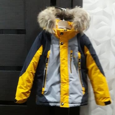 купить куртку детскую на мальчика: Куртка на мальчика зимняя. на 4-5 лет на рост 110см. капюшон — 2