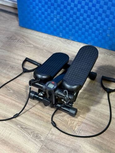 тренажер для ног домашний: Степпер с резинкой Модель со встроенной резинкой: 3500 сом Эта — 4