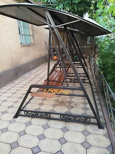 сколько стоит венский стул: Садовые качели Металл, Со спинкой, С крышей — 3