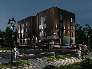 клубный квартира: 1 комната, 27 м², Индивидуалка, Филармония Индивидуалка, 2 этаж, ПСО (под самоотделку) — 5