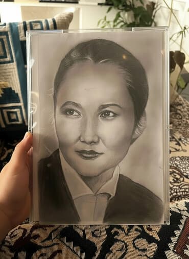 подушки с фото на заказ: Портреты на заказ карандашом - Реалистичные портреты по фото — 1