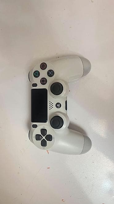 psp system: Беспроводной геймпад Sony DualShock 4 (PS4), цвет синий и белый. - — 6