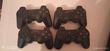 ps3 slim: Sony Playstation 3 slim. PS3. 160гб. 5 геймпада. внутри есть 6 игр — 5