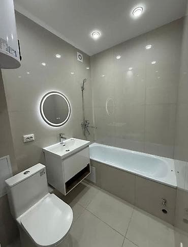 Батирлер: 1 бөлмө, 45 м², 106-серия жакшыртылган, 7 кабат, Евроремонт — 5