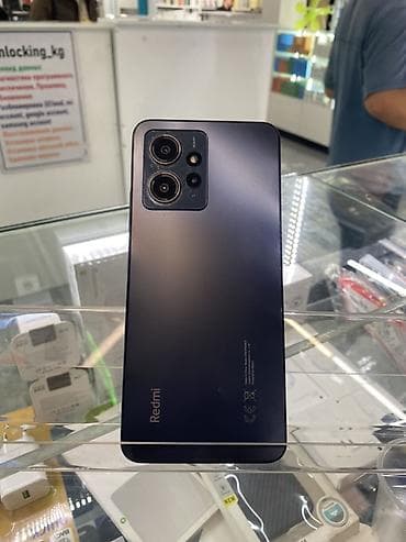 otg iphone: Redmi, Redmi Note 12, Новый, 128 ГБ, цвет - Черный, В рассрочку, 2 SIM — 2