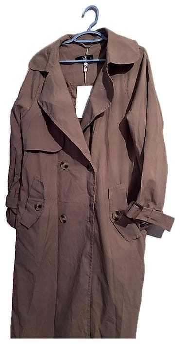 бир: Плащ, Тренчкот, Кош борттуу модель, M, L, XL — 1