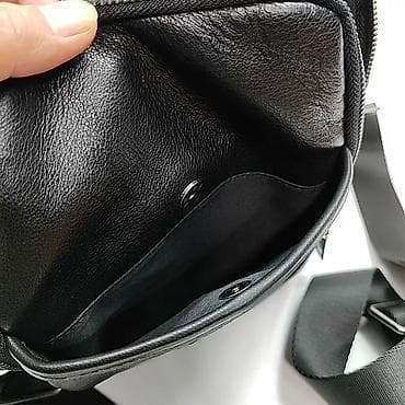 барсеткк: Барсетка, Материал: Натуральная кожа, Новый — 10