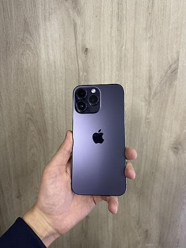 macbook pro 2014: IPhone 14 Pro Max, Б/у, 256 ГБ, Deep Purple, Защитное стекло, Чехол, 78 % — 1