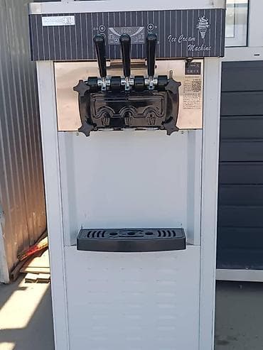 Производство строительных материалов: Профессиональный аппарат для мягкого мороженого (напольный) - Три — 3