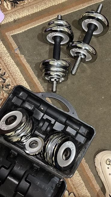 юрты бишкек: Набор разборных хромированных гантелей 30 кг в кейсе. Комплектация — 2