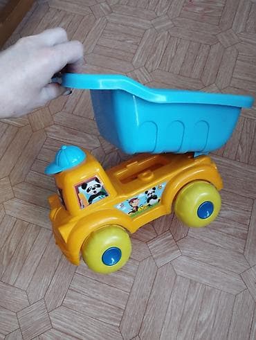 art zone: Игрушка машинка грузовик. средний размер — 2