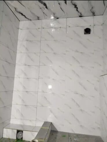 мраморный кох: Назначение: Для ванны, душа, цвет - Серый, Матовое покрытие, 60x60 см — 19