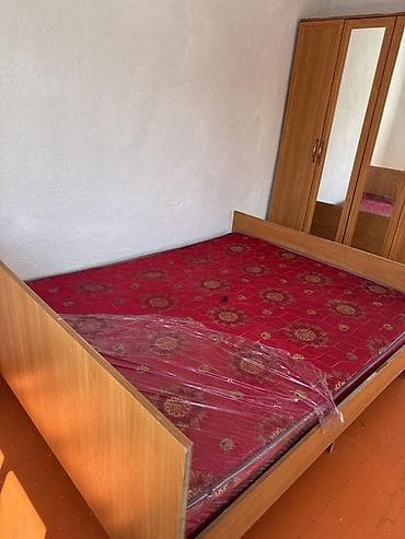 Эки кишилик керебет, Матрасы бар, узуну - 200 см — 2