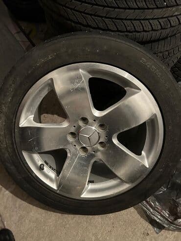 докатка r17: Литые Диски R 17 Mercedes-Benz, 1 шт, отверстий - 5, Б/у — 1