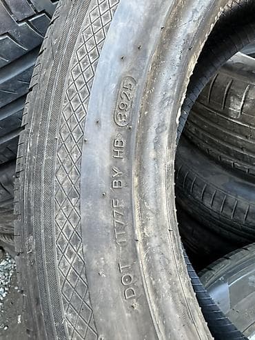 r19: Шины 255 / 50 / R 19, Лето, Б/у, Комплект, Внедорожные (АТ/МТ), Корея, Hankook — 6