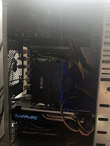 Компьютер, ядер - 10, ОЗУ 16 ГБ, Игровой, Б/у, Intel Xeon, AMD Radeon RX 580, HDD