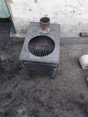 Барбекю: Металлические печи на твердом топливе — изготовление под заказ — 8