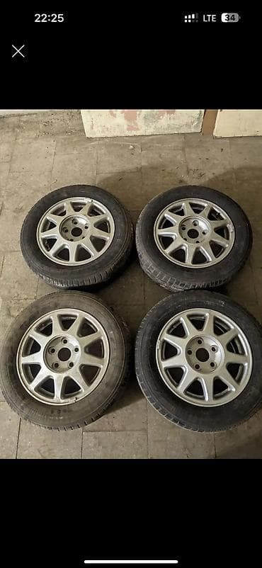 diski kg: Колеса в сборе R 15, Лето, Б/у, Комплект, Легковые, Литые, отверстий - 5 — 1