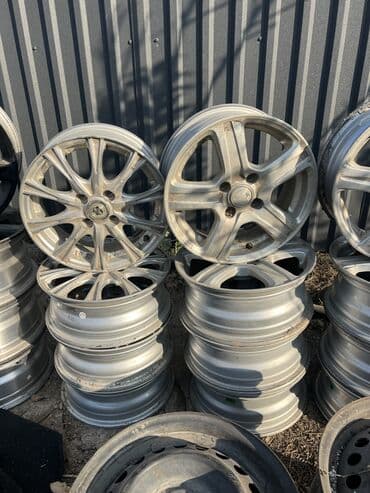 Литые Диски R 14 Honda, Комплект, отверстий - 4, Б/у