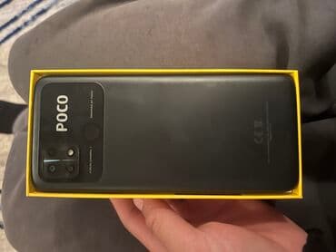 ош бу телефоны: Poco C40, Колдонулган, 64 ГБ, түсү - Кара, 2 SIM — 5