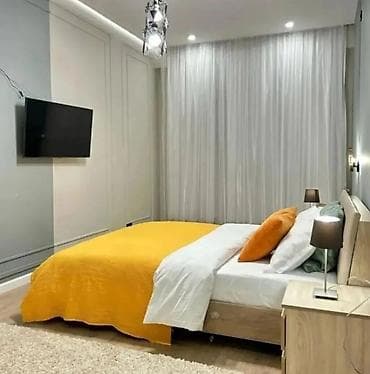 rent: 1 комната, Люкс, элитка, Асанбай мкр, Душевая кабина, Постельное белье, Кондиционер — 2