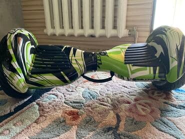 цена электросамоката в бишкеке: СРОЧНО! Продаю гироскутер Смарт баланс 10,5 Дюймов+Bluetooth « Зелёный — 2