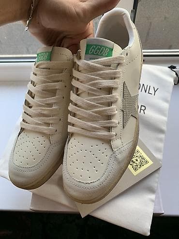 Жеке буюмдар: Эркектердин кроссовкасы, 39, 40, 41, Golden Goose, Жаңы, түсү - Ак, Өзү алып кетүү, Акысыз жеткирүү, Акылуу жеткирүү — 8