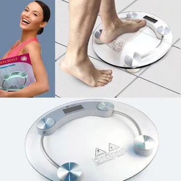 сенсерные плиты: Напольные весы Электронные, Стекло, 180 кг — 5