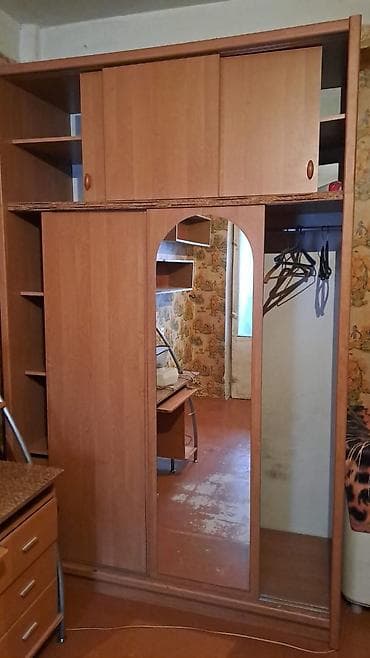 Шкафтар: Кийим салуучу шкаф, Түз, ЛДСП — 2