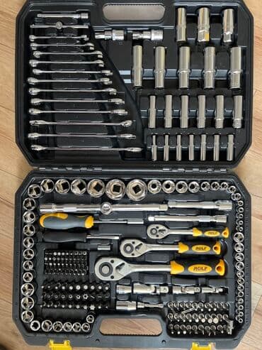 инструменты набор ключей: Набор инструментов, Rolf, Новый, Бесплатная доставка, Платная доставка, Самовывоз — 1