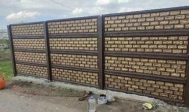 Лакокрасочные материалы: Бетонные секционные заборы и ворота под ключ - Изготовление и монтаж — 4