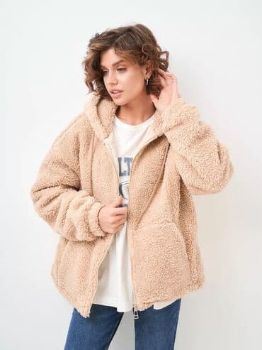 Шикарная куртка бомбер Тедди. Привезли из Кореи, такой в городе нет