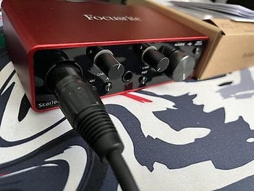Другая аудиотехника: Продам Focusrite Scarlett Solo 3rd Gen. Покупал недавно, продаю в — 2