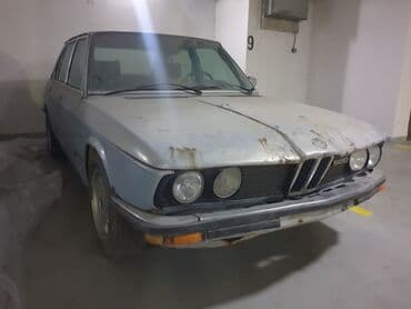 автомобили для инвалидов с ручным управлением: BMW 520: 1977 г., 2.5 л, Механика, Бензин, Седан — 2
